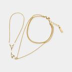Celestine Crystal Hand Chain