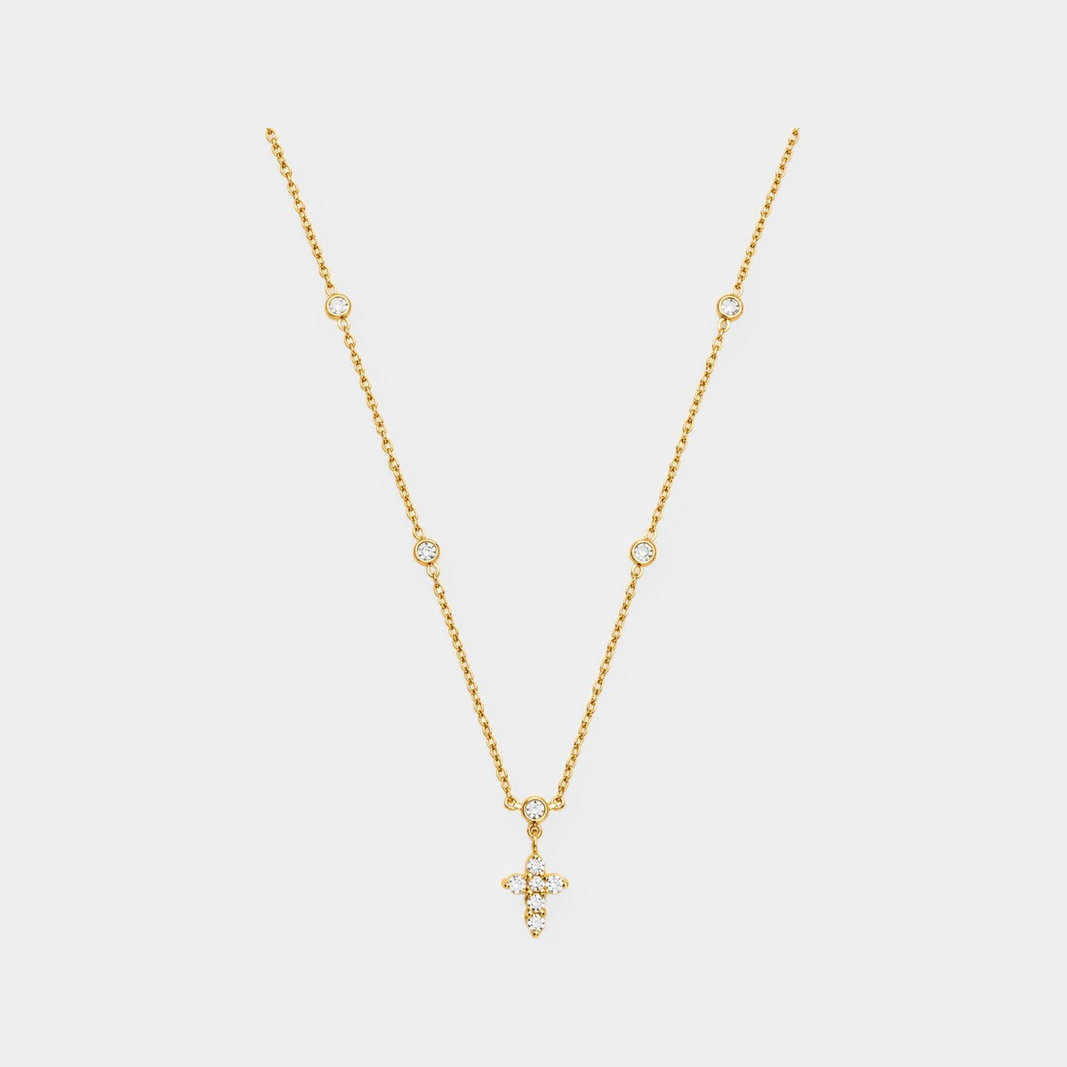 Amalfi Cross Necklace