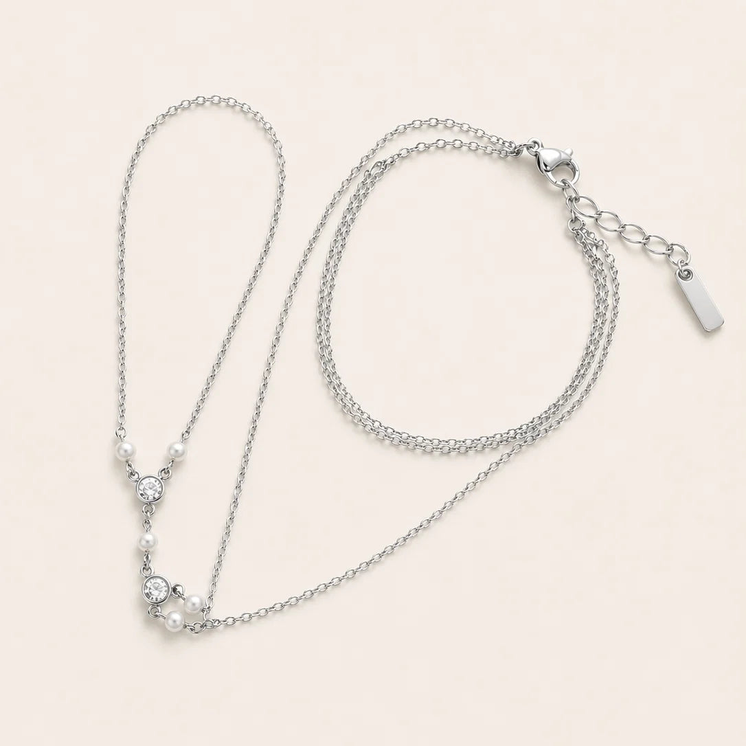 Celestine Crystal Hand Chain