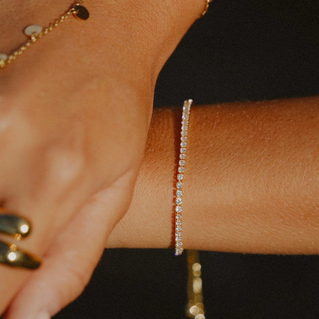 Talia Adjustable Tennis Bracelet