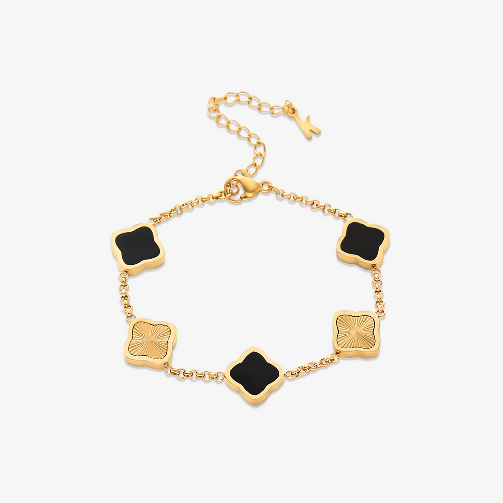 Celine Clover Bracelet - Green