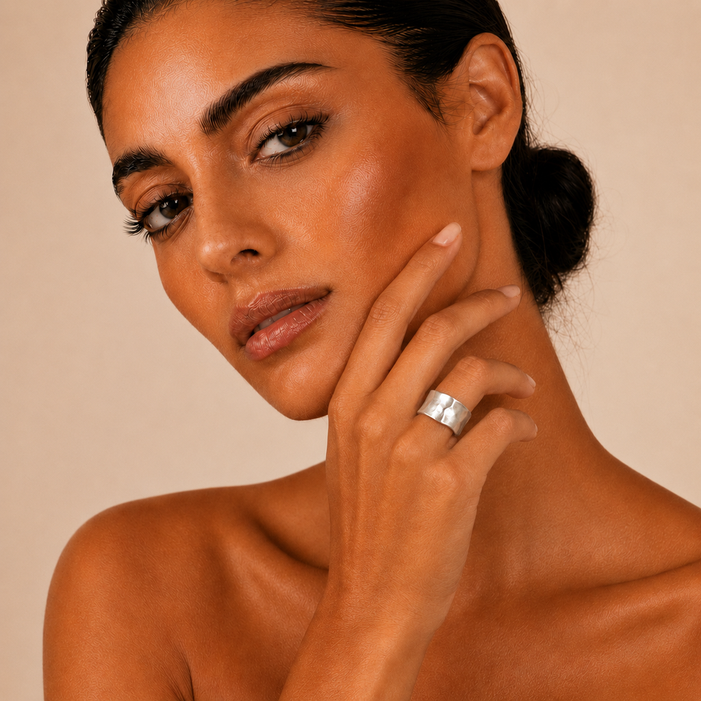 Textured Band Ring (Kavely)
