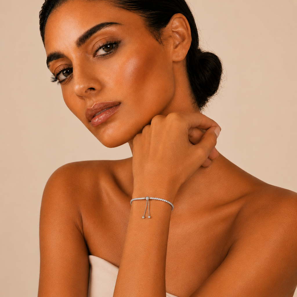 Melly Adjustable Tennis Bracelet (Kavely)