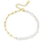 Rhoni® 14K Gold Paper Clip Pearl
