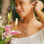 Valerie® Virgin Mary Cross Pendants